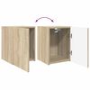 vidaXL Ensemble meuble TV 3 pcs Ch&ecirc;ne Sonoma Bois d'ing&eacute;nierie