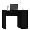 vidaXL Bureau Noir 100x55x75 cm Bois d'ing&eacute;nierie