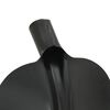 vidaXL T&ecirc;te de pelle 4 pcs Noir 34,5 x 24 cm Acier enduit de poudre