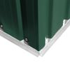 vidaXL Abri de jardin M&eacute;tal Vert