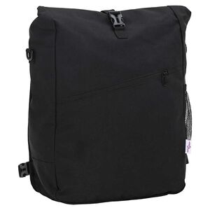 vidaXL Sac &agrave; v&eacute;lo Noir 33 x 16 x 60 cm Polyester