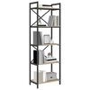 vidaXL &Eacute;tag&egrave;re Ch&ecirc;ne Sonoma 56 x 34 x 171 cm Bois d'ing&eacute;nierie