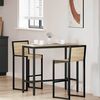 vidaXL table Ch&ecirc;ne Sonoma 100 x 50 x 90,5 cm