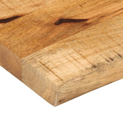 vidaXL Dessus de table 80x30x3,8 cm bord vif bois massif manguier brut