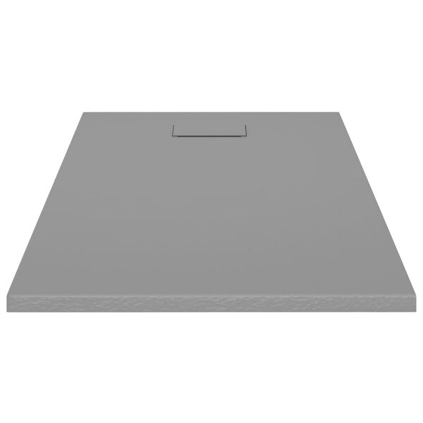 vidaXL Receveur de douche SMC Gris 120x70 cm