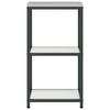 vidaXL Rangement de cuisine avec &eacute;tag&egrave;re Blanc 60 x 50 x 92 cm Acier