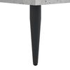 vidaXL Cadre de lit sans matelas gris b&eacute;ton 90x190 cm