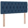 vidaXL Lit avec rangement et matelas avec matelas Bleu 120 x 200 cm
