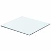 vidaXL Panneaux d'&eacute;tag&egrave;re 2 pcs Verre Transparent 40 x 30 cm