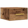 vidaXL Cabinet de chevet Bois ancien 35 x 35 x 20 cm Bois d'ing&eacute;nierie