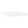 vidaXL Lit avec matelas Hvar noir et blanc 200x200 cm similicuir