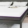 vidaXL Matelas Blanc et Gris 160 x 200 cm Tissu jacquard