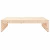 vidaXL Repose-pied de jardin 120x80 cm bois de pin massif