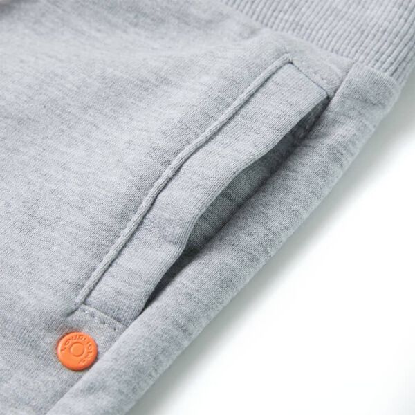 Short pour enfants avec cordon de serrage gris 104
