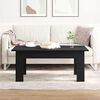 vidaXL Table basse Ch&ecirc;ne noir 100 x 60 x 42 cm Bois d'ing&eacute;nierie