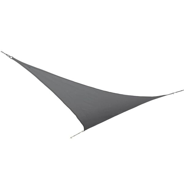 Bo-Camp Toile d'ombrage Triangulaire Anthracite 3,6x3,6x3,6 m 4471441