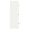 vidaXL Biblioth&egrave;que blanc 40x24x77 cm bois d'ing&eacute;nierie