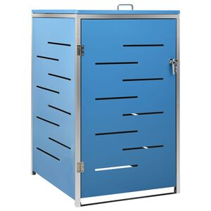 vidaXL Abri pour poubelle 69x77,5x115 cm Inox