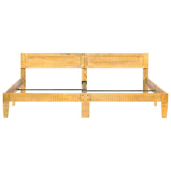vidaXL Cadre de lit sans matelas bois de manguier massif 200 cm