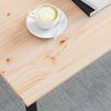 vidaXL Table basse Naturel 60 x 50 x 36 cm Bois de pin massif