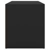 vidaXL Banc d'entr&eacute;e 80x40x45 cm Noir Bois d'ing&eacute;nierie