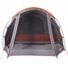 vidaXL Tente familiale 6 personnes orange imperm&eacute;able