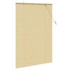 vidaXL Store enrouleur avec des rideaux Nature 100 x 160 cm Bambou