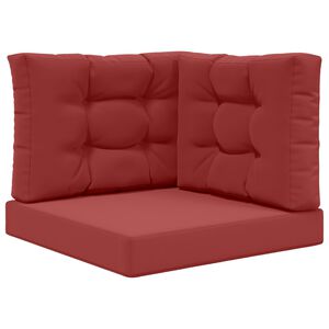 vidaXL Coussin de canap&eacute; d'ext&eacute;rieur Polyester Bordeaux 60 x 60 cm