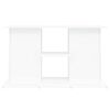vidaXL Support pour aquarium blanc 101x41x58 cm bois d'ing&eacute;nierie