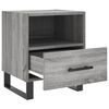 vidaXL Tables de chevet 2 pcs sonoma gris 40x35x47,5 cm
