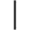 vidaXL Cadres d'&eacute;tabli r&eacute;glables 2 pcs M&eacute;tal 55x(69-95,5) cm Noir