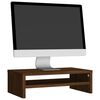 vidaXL Support de moniteur Ch&ecirc;ne marron 42x24x13 cm Bois d'ing&eacute;nierie