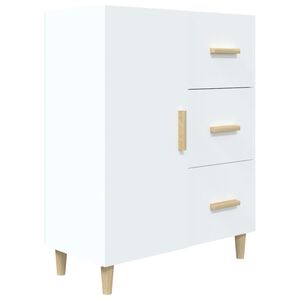 vidaXL Buffet blanc 69,5x34x90 cm bois d'ing&eacute;nierie