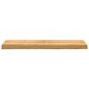 vidaXL Marches d'escalier 2 pcs marron clair 90x30x2 cm ch&ecirc;ne massif