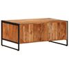 vidaXL Table basse 90x55x40 cm bois massif d'acacia