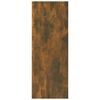 vidaXL Table console Chêne fumé 105x30x80 cm Bois d'ingénierie