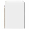 vidaXL Armoire suspendue 2 pcs Gris b&eacute;ton et Blanc 50 x 31 x 40 cm