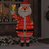 vidaXL P&egrave;re No&euml;l de No&euml;l avec 200 LED Blanc chaud 100 x 180 cm tissu