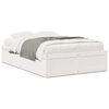 vidaXL Cadre de lit sans matelas blanc 120x200 cm bois de pin massif
