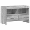 vidaXL Meuble TV 71,5 x 33 x 47 cm Sonoma gris Bois d'ing&eacute;nierie