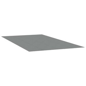 vidaXL B&acirc;che de piscine gris clair 820x420 cm g&eacute;otextile polyester