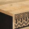 vidaXL Buffet 60x33,5x75 cm bois de manguier brut massif