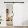 vidaXL Porte coulissante ORKDAL Blanc 83 x 211 cm Pin massif
