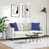 vidaXL Coussins de canap&eacute; 2 pcs Bleu police 50 x 50 cm