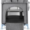 Kinderkraft Lit d'enfant de voyage JOY avec accessoires Bleu et gris