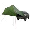 vidaXL Auvent de v&eacute;hicule Vert 500 x 515 x 215 cm Polyester et Acier