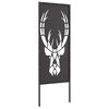vidaXL &Eacute;cran de confidentialit&eacute; de jardin Noir 50 x 140 cm