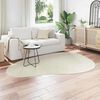 vidaXL Tapis de surface HUARTE Cr&egrave;me 160 x 230 cm Polyester