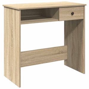 vidaXL Bureau Ch&ecirc;ne Sonoma 80x40x75 cm Agglom&eacute;r&eacute;