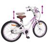 vidaXL V&eacute;lo pour Enfants 20 Pouces pour les enfants de 6 &agrave; 11 ans
